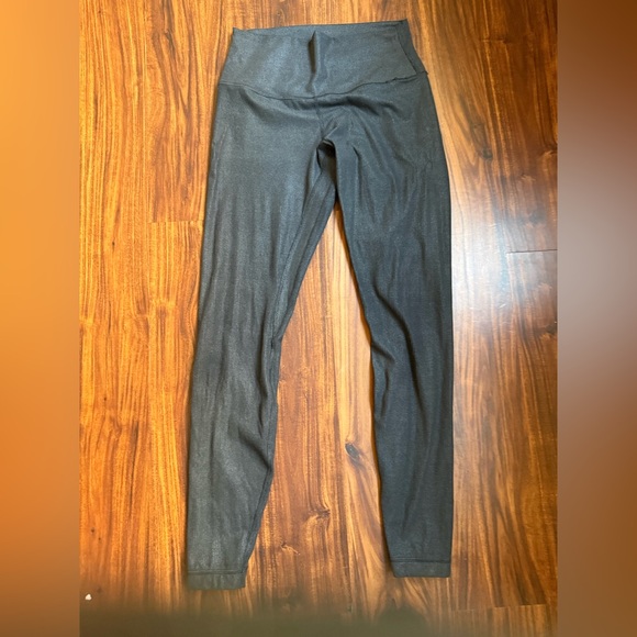 Lululemon Align Ribbed High-Rise Pant 28" Shine Size 8 - Picture 8 of 8